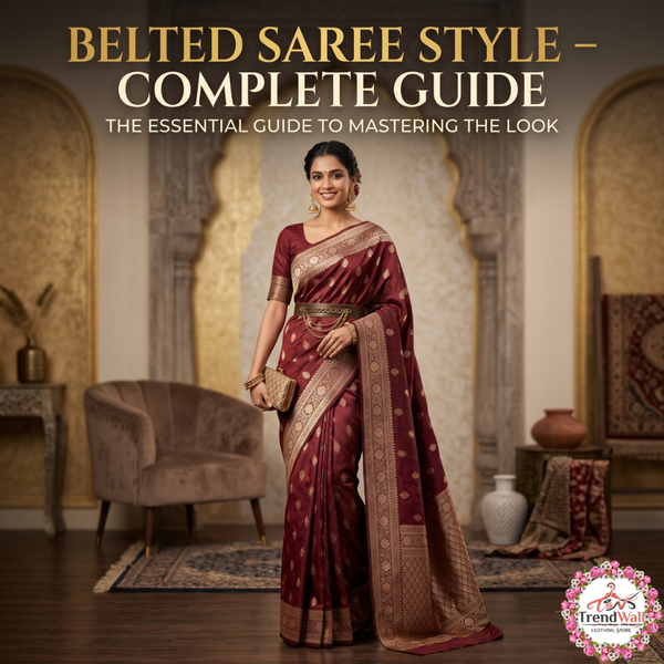 Belted Saree Style – Complete Guide