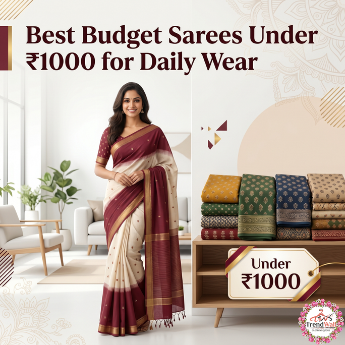 Best Budget Sarees Under ₹1000 for Daily Wear