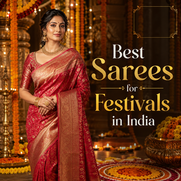 Best Sarees for Festivals in India