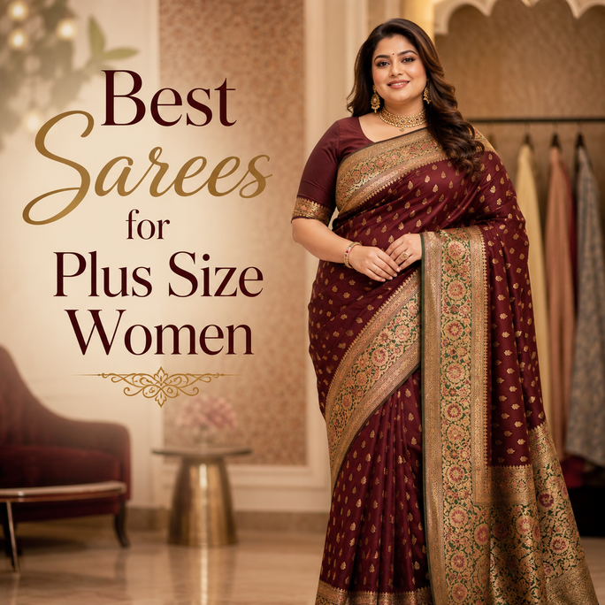 Best Sarees for Plus Size Women