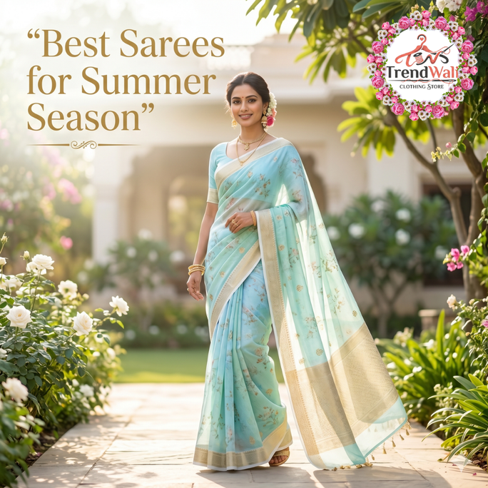 Best Sarees for Summer Season (Lightweight Picks)