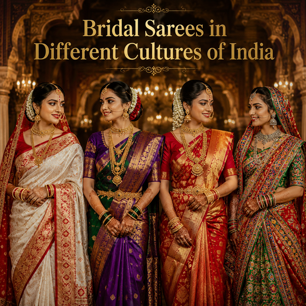 Bridal Sarees in Different Cultures of India