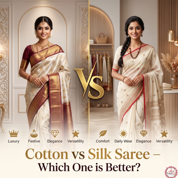 Cotton vs Silk Saree – Which One is Better?