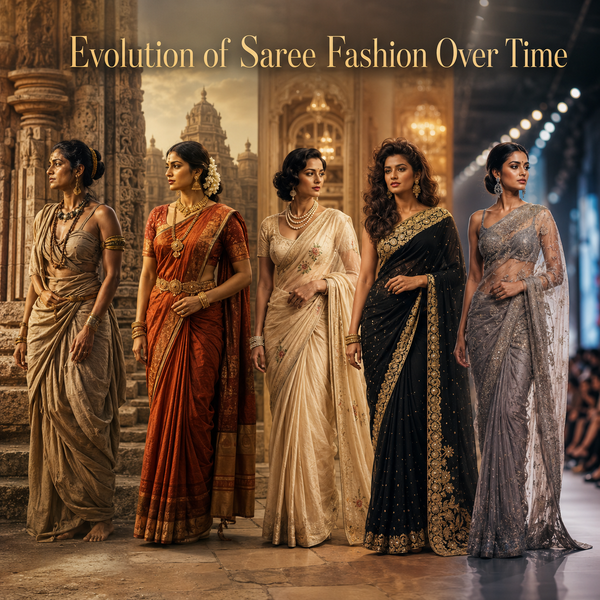 Evolution of Saree Fashion Over Time
