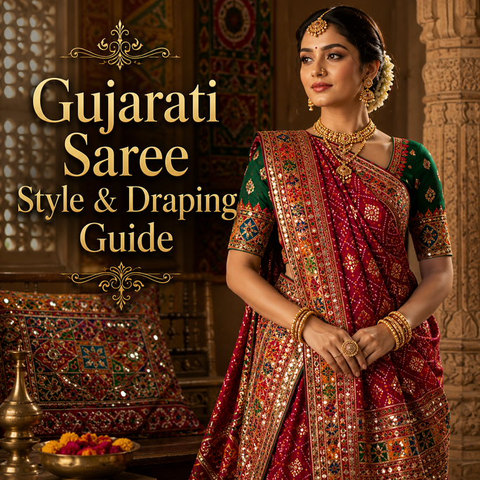 Gujarati Saree Style & Draping Guide