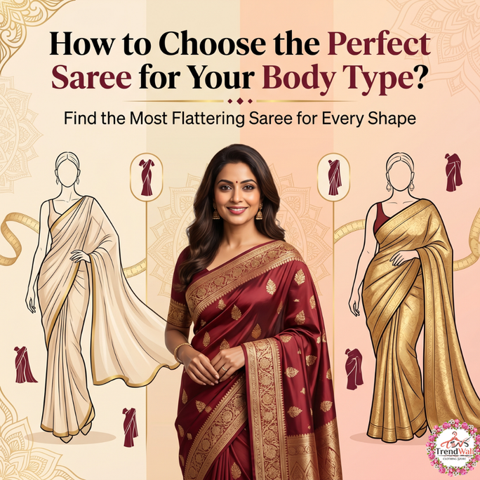 How to Choose the Perfect Saree for Your Body Type?