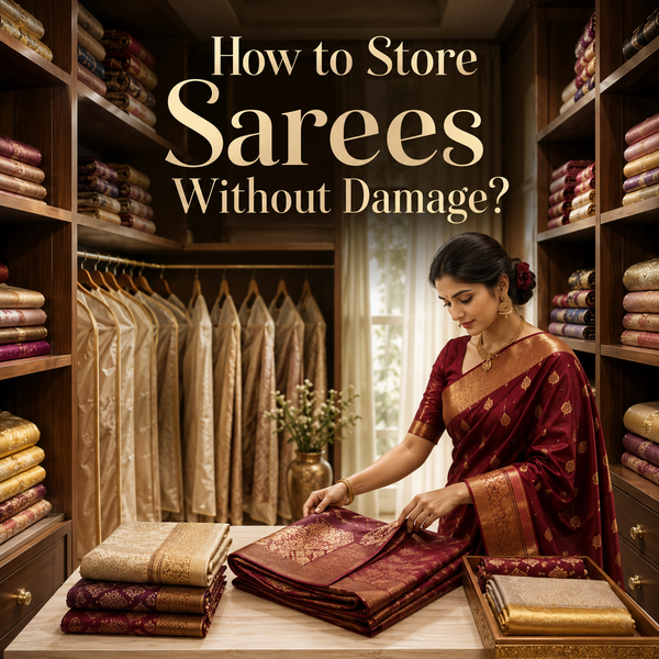 How to Store Sarees Without Damage?