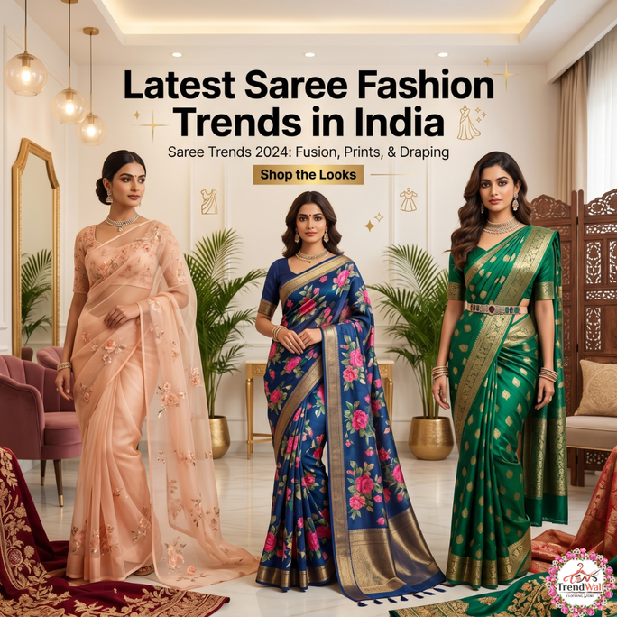 Latest Saree Fashion Trends in India