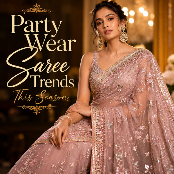 Party Wear Saree Trends This Season