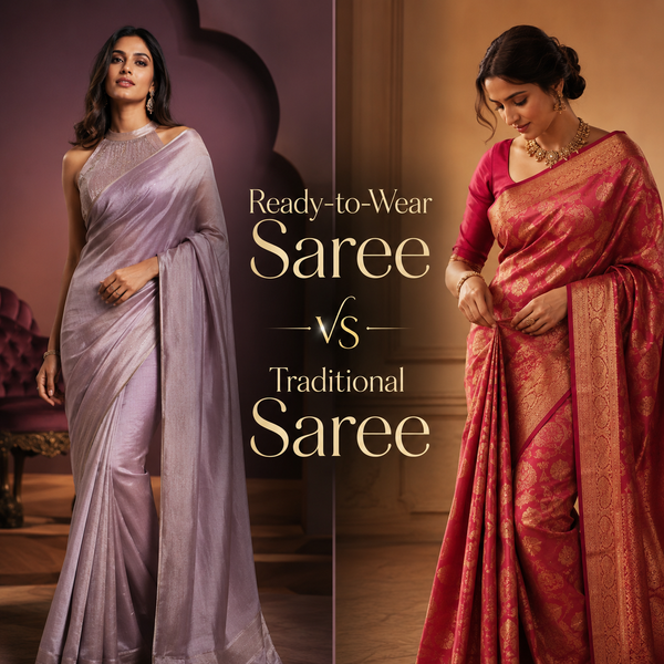 Ready-to-Wear Saree vs Traditional Saree