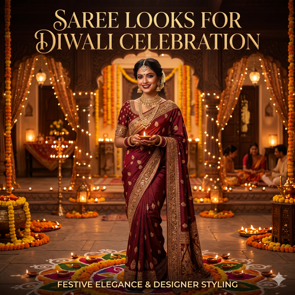Saree Looks for Diwali Celebration