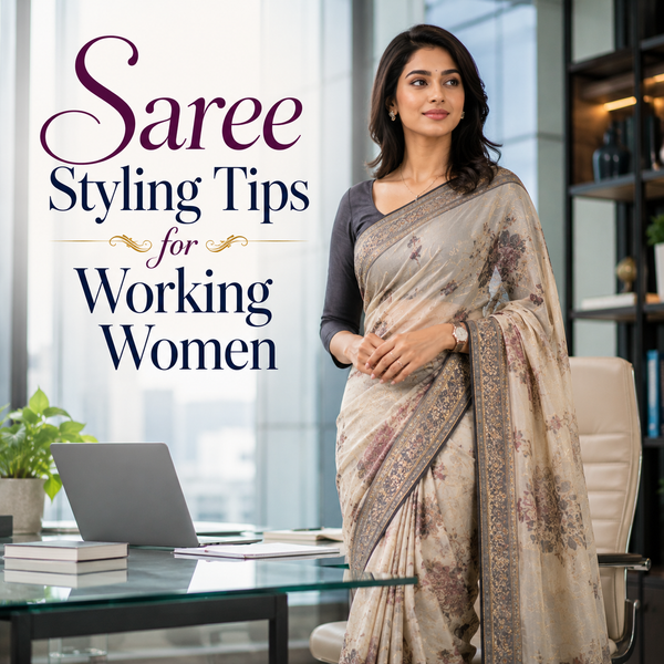 Saree Styling Tips for Working Women