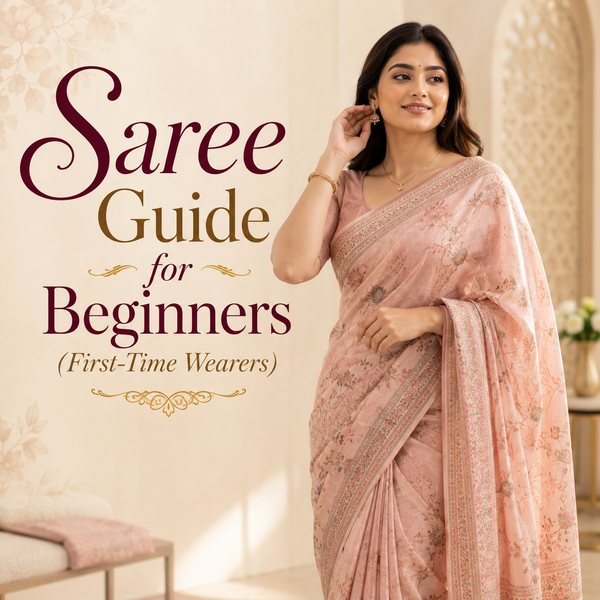 Saree Guide for Beginners (First-Time Wearers)