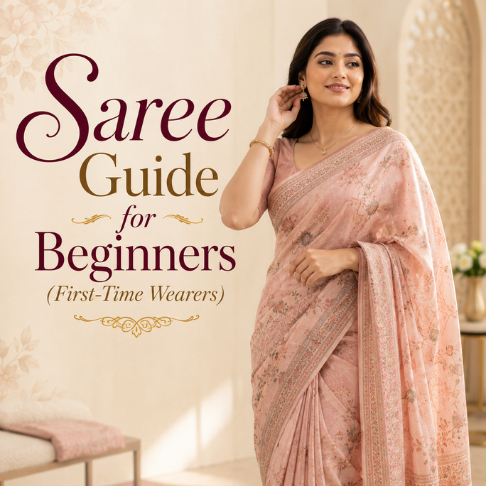 Saree Guide for Beginners (First-Time Wearers)
