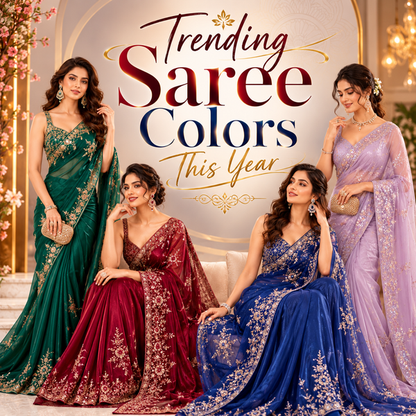 Trending Saree Colors This Year