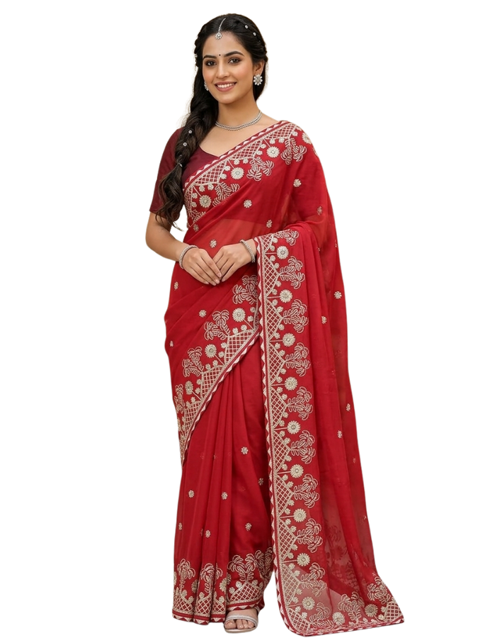 Chiffon Saree