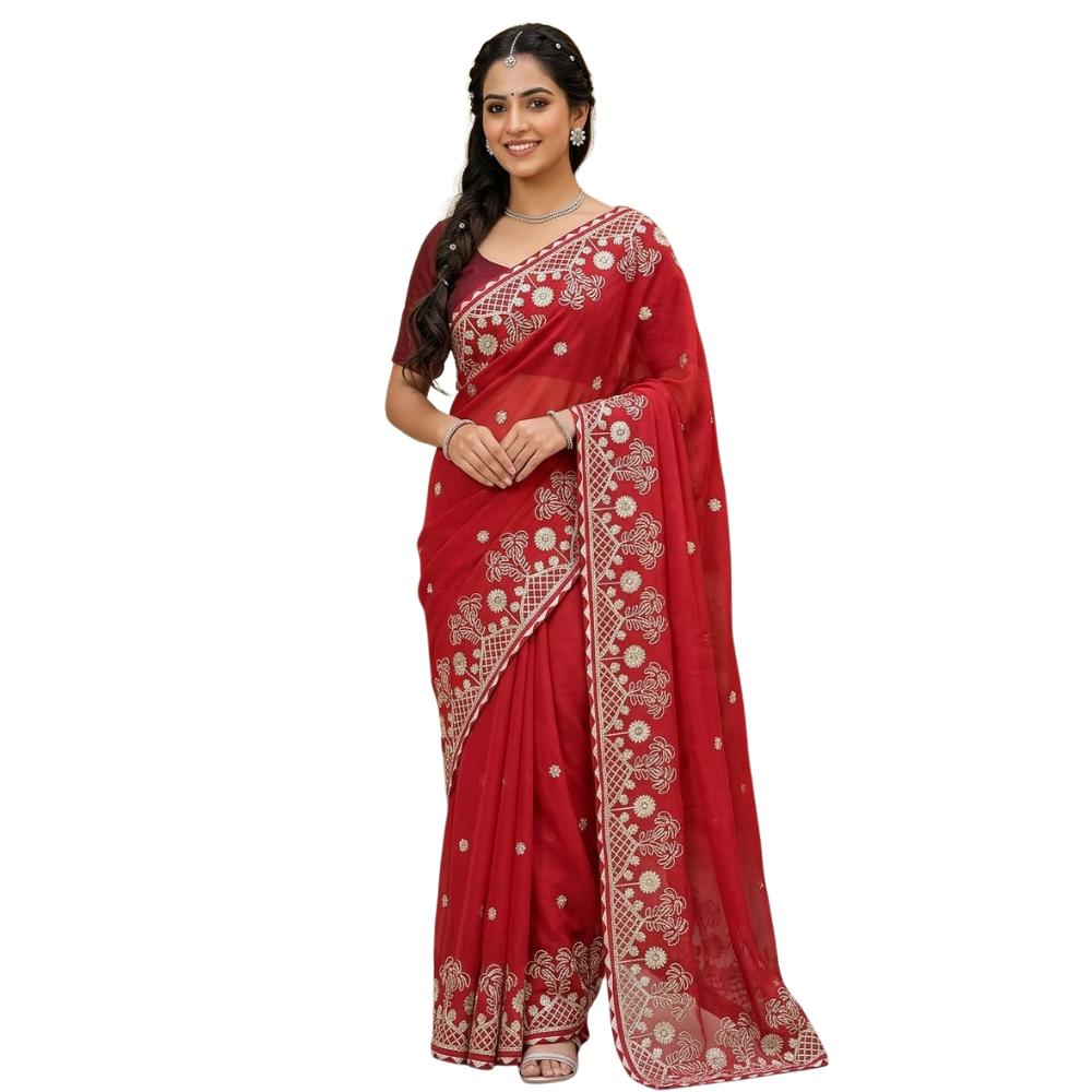 Chiffon Saree