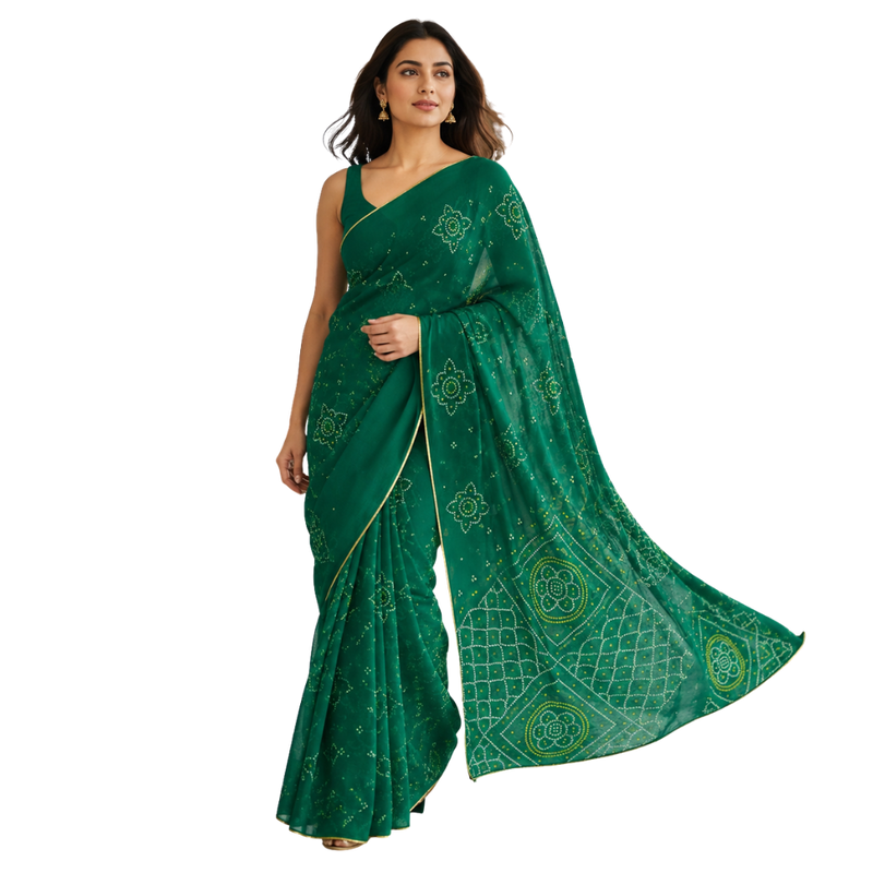 Bandhani Sarees