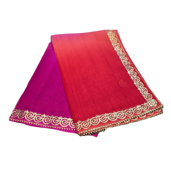 Jalebi Work Kathan Doriya Saree